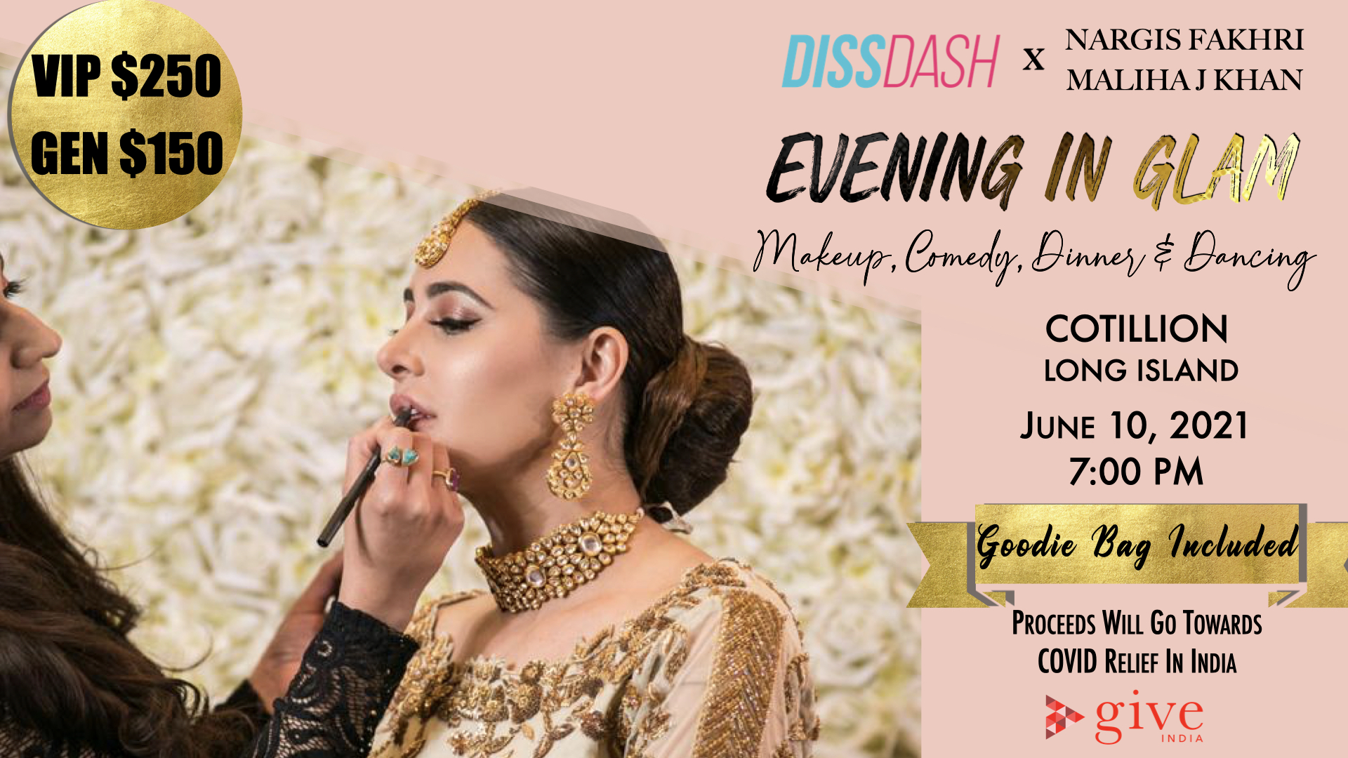 Evening In Glam - Makeup, Comedy, Dinner & Dancing 