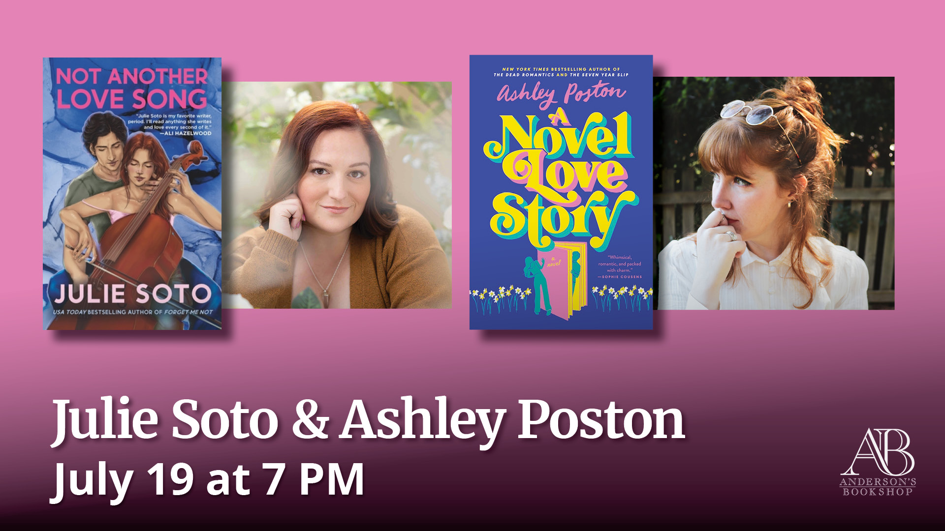 Author Event with Julie Soto and Ashley Poston Author Event with Julie Soto and Ashley Poston