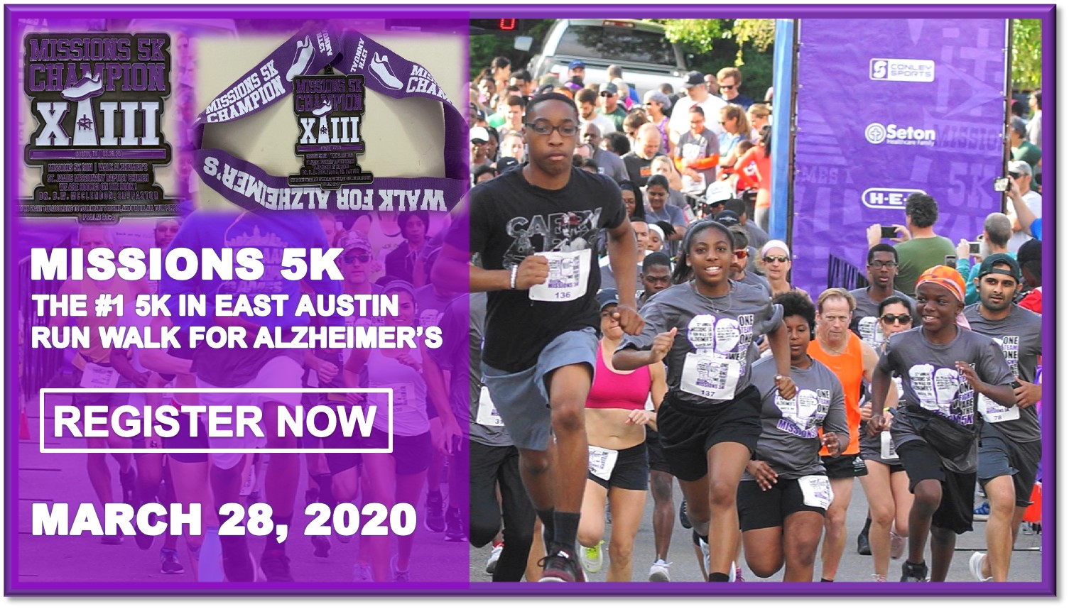 13th Annual Missions 5K Run Walk for Alzheimer's