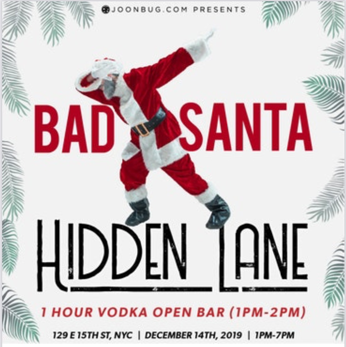 Santa Bash at Hidden Lane 12/14