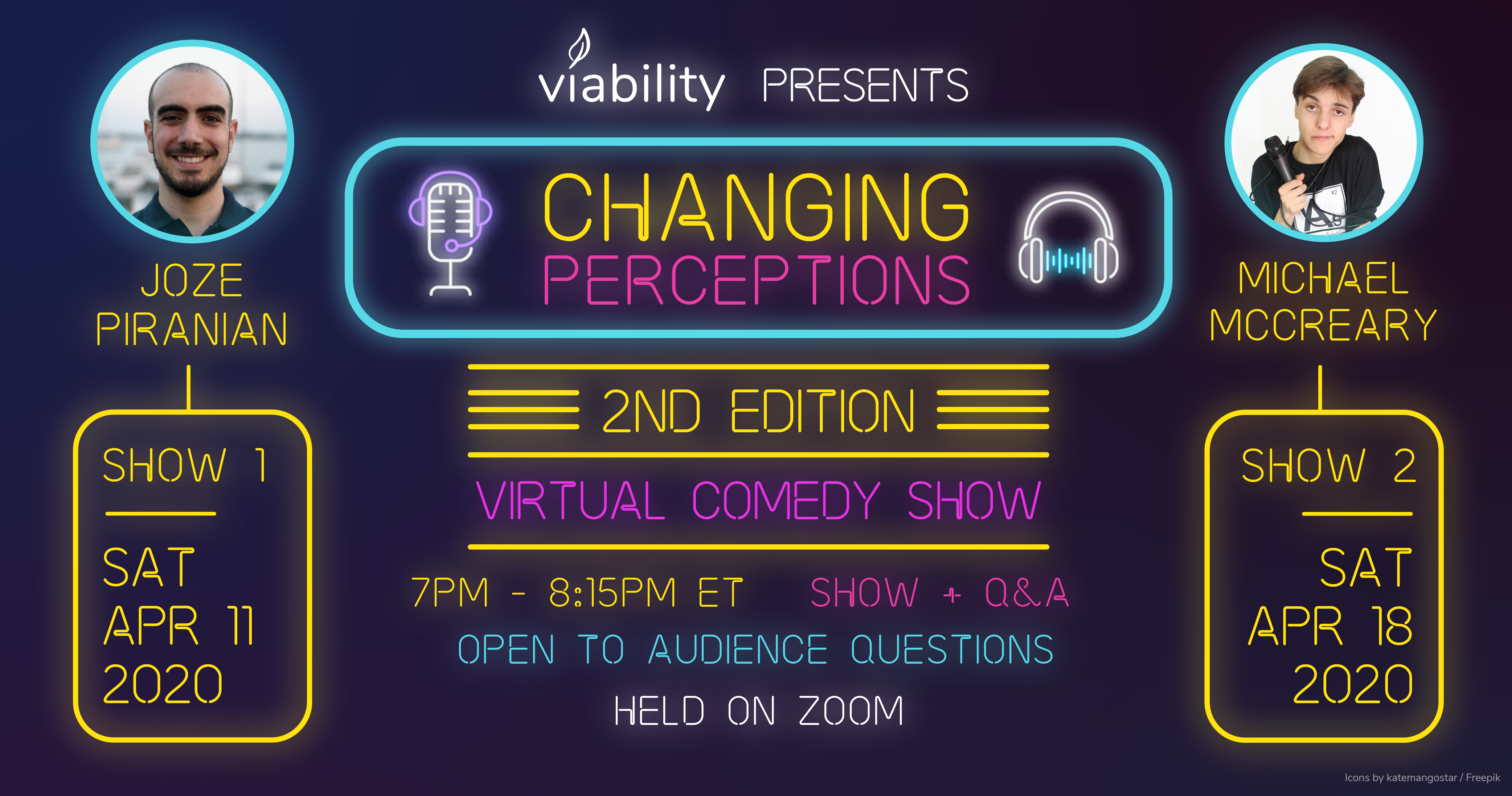 Changing Perceptions - 2nd Edition: Virtual Comedy Show