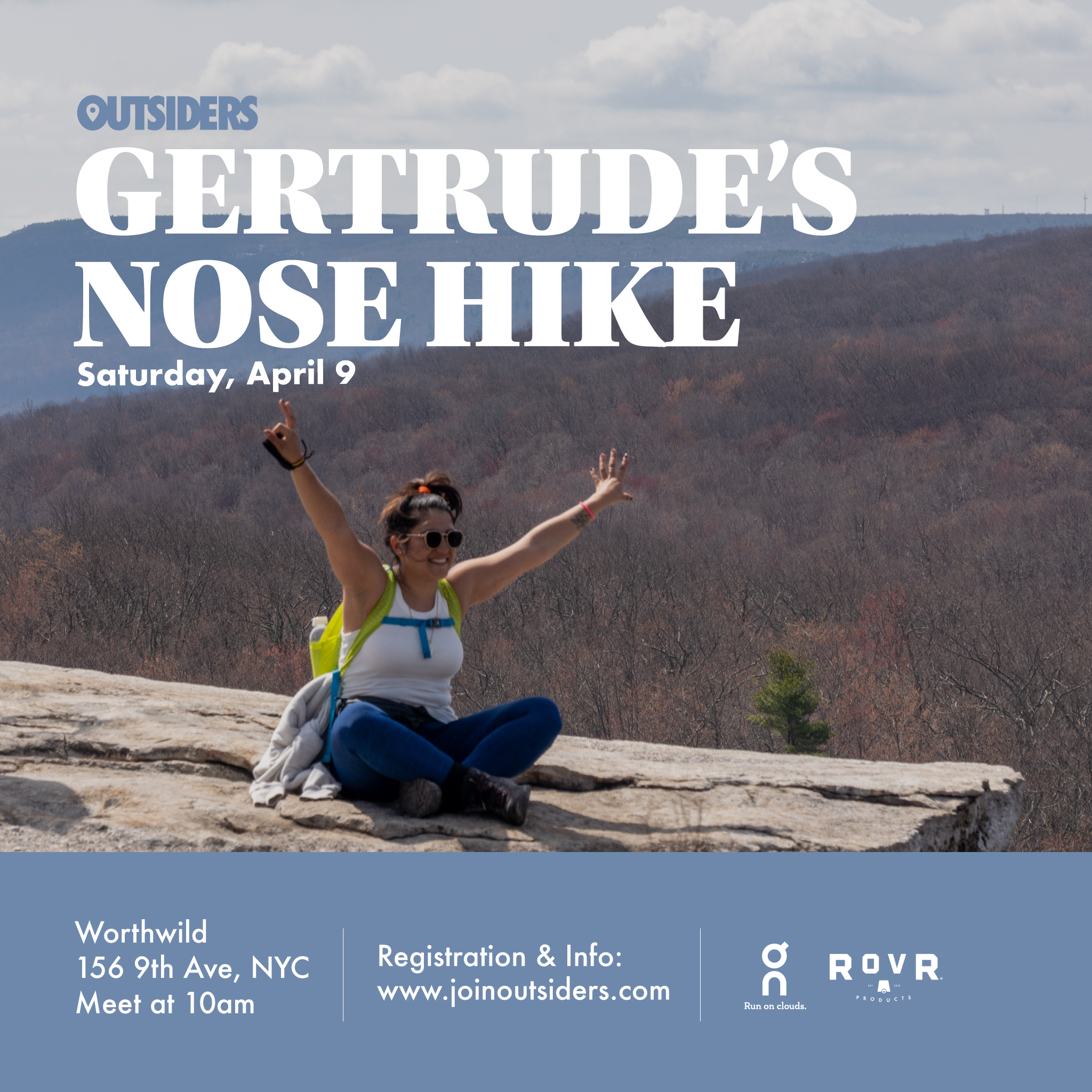 GERTRUDE'S NOSE HIKE Saturday