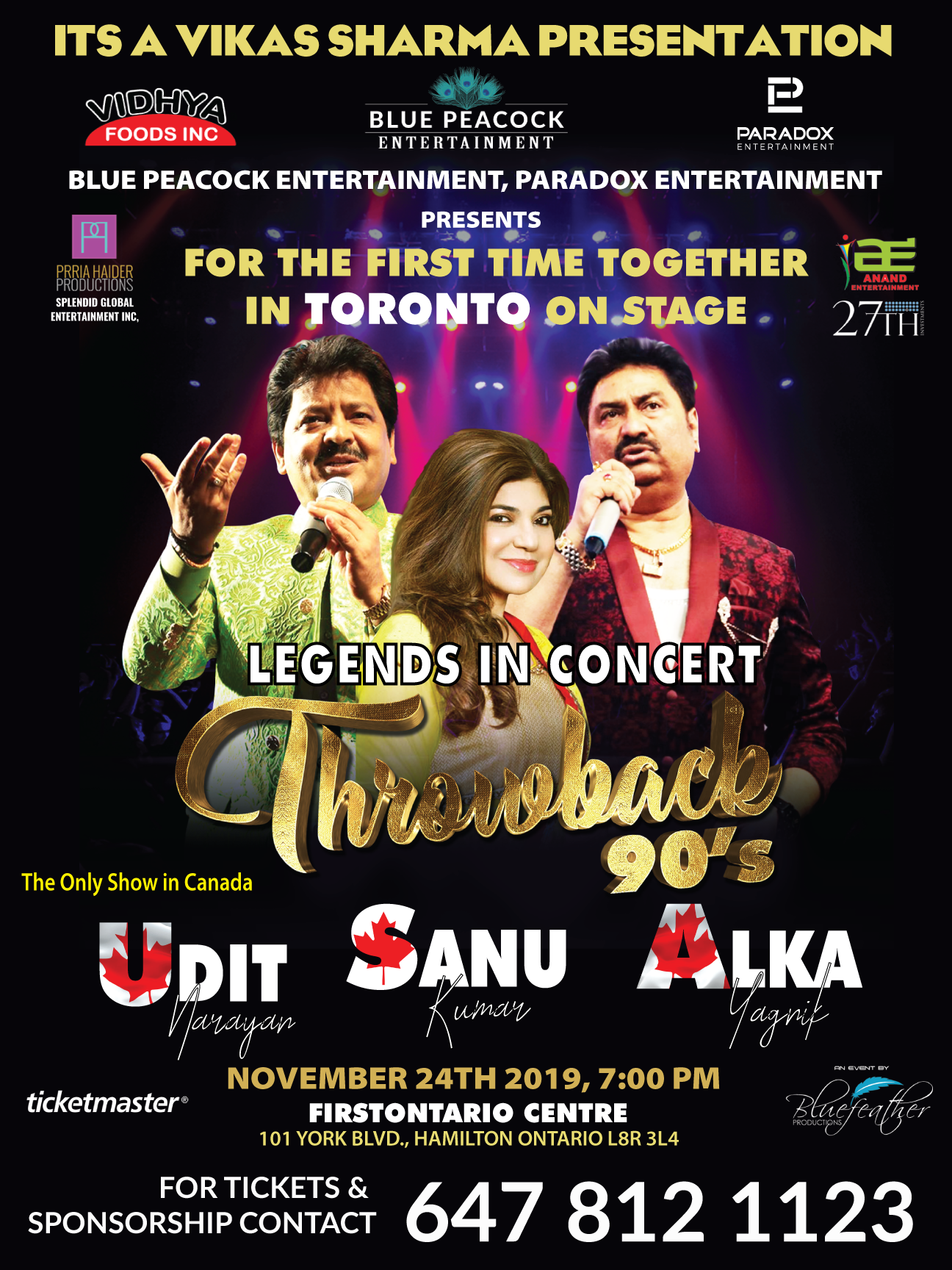 Legends in Concert - Throwback 90s with Udit Narayan, Alka Yagnik & Kumar Sanu