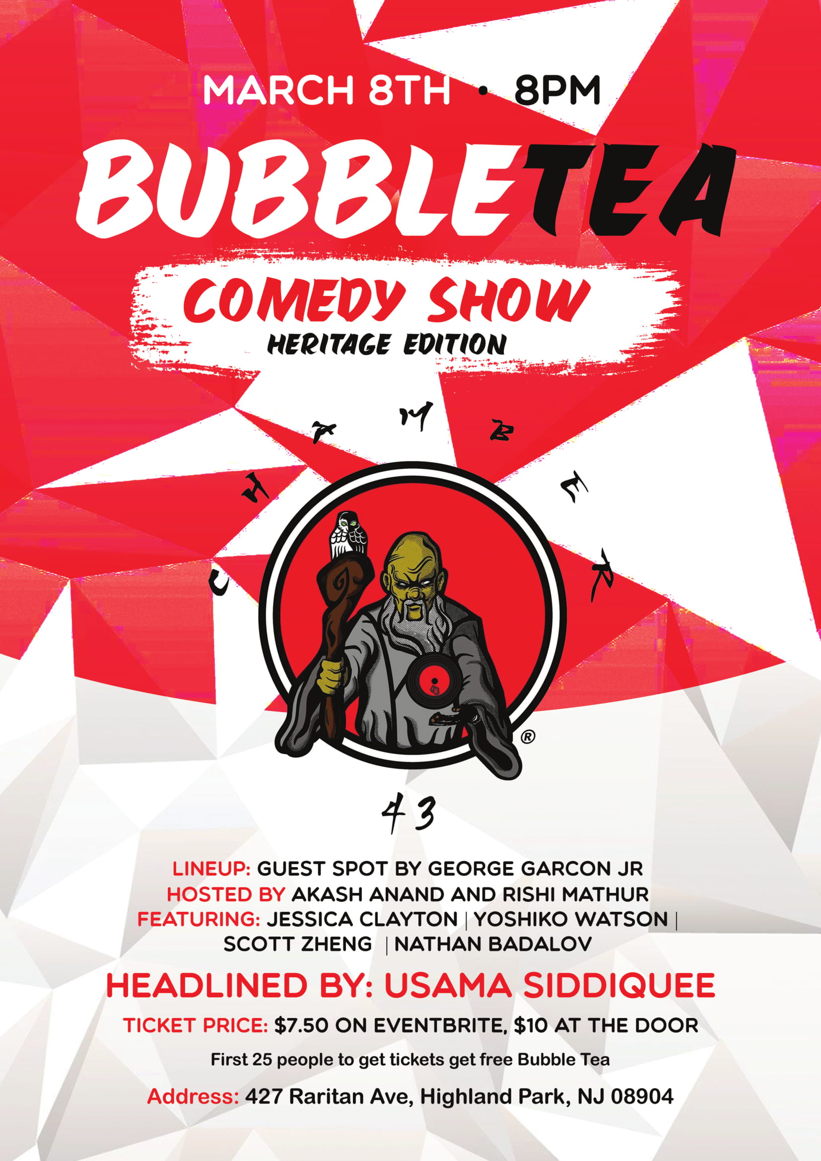 Bubble Tea Comedy Show: Heritage