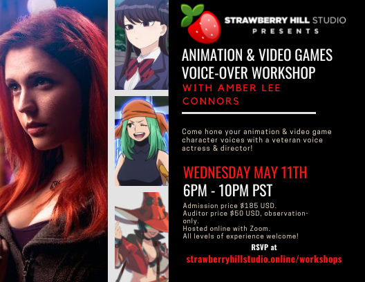 Animation & Video Games Voice-Over Workshop w/ Amber Lee Connors
