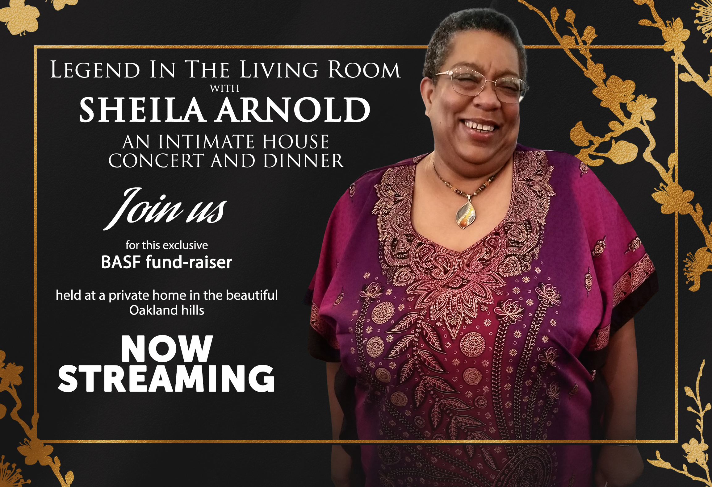 Now Streaming - Legend in the Living Room with Sheila Arnold