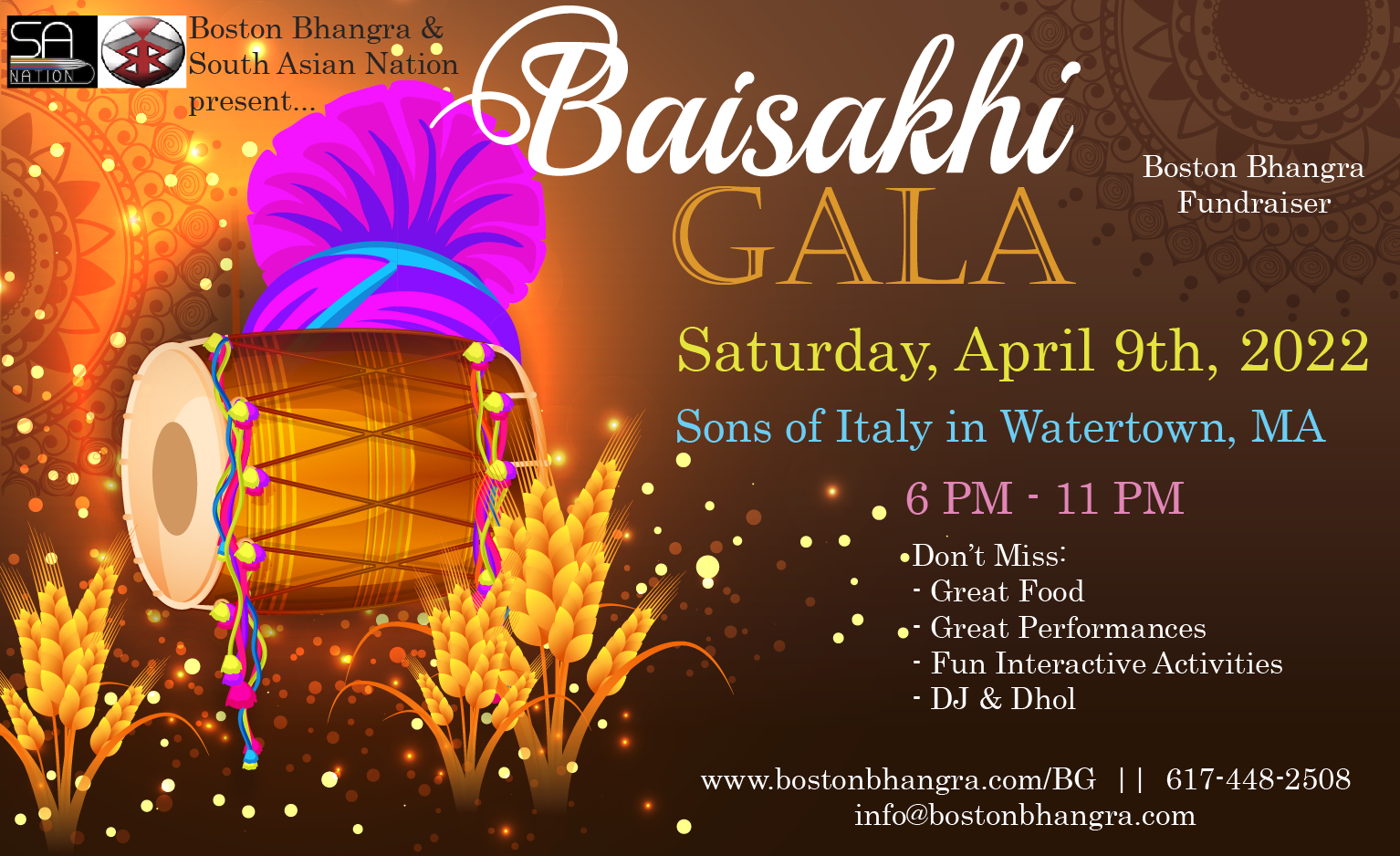 Baisakhi Gala - Family Spring Time Event!