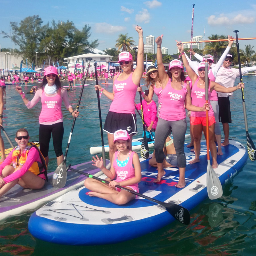 Get Active Fighting Against Breast Cancer with Paddle for the Cure NYC