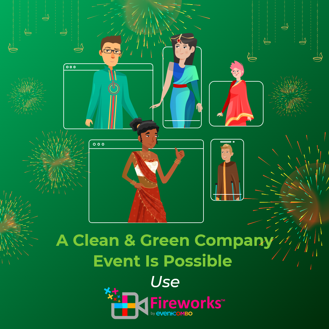 A Green, Clean Diwali Company Event Is Possible – Use Fireworks™ By Eventcombo