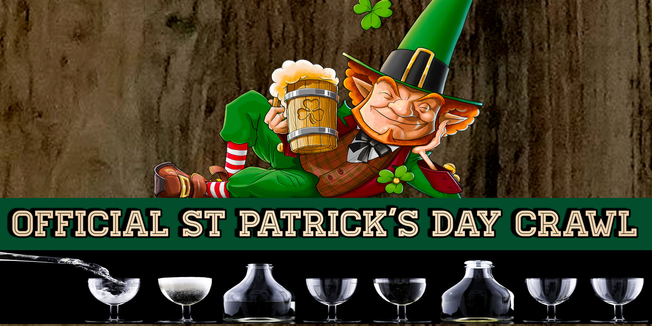 Official St. Patrick's Day Bar Crawl Hartford