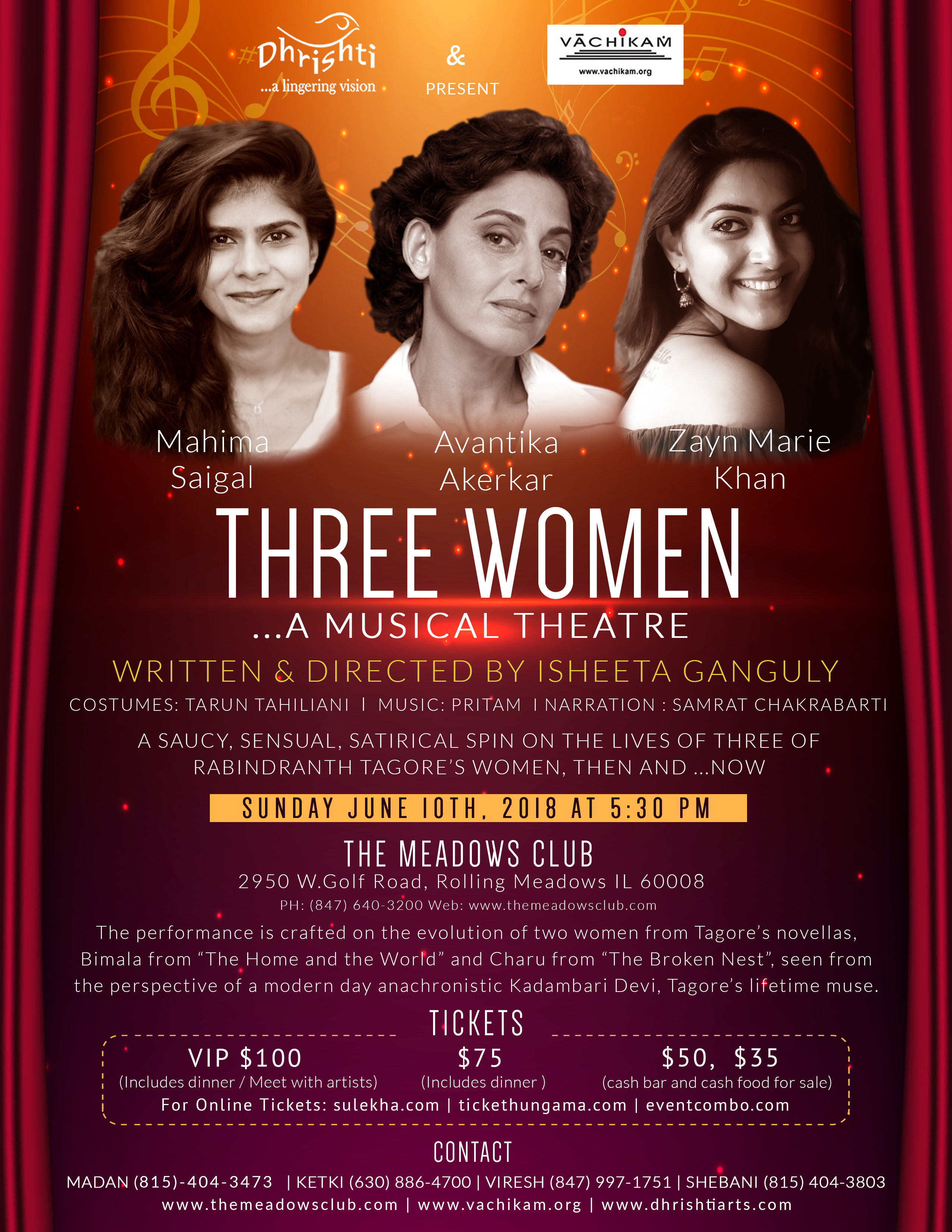 THREE WOMEN...A MUSICAL THEATER