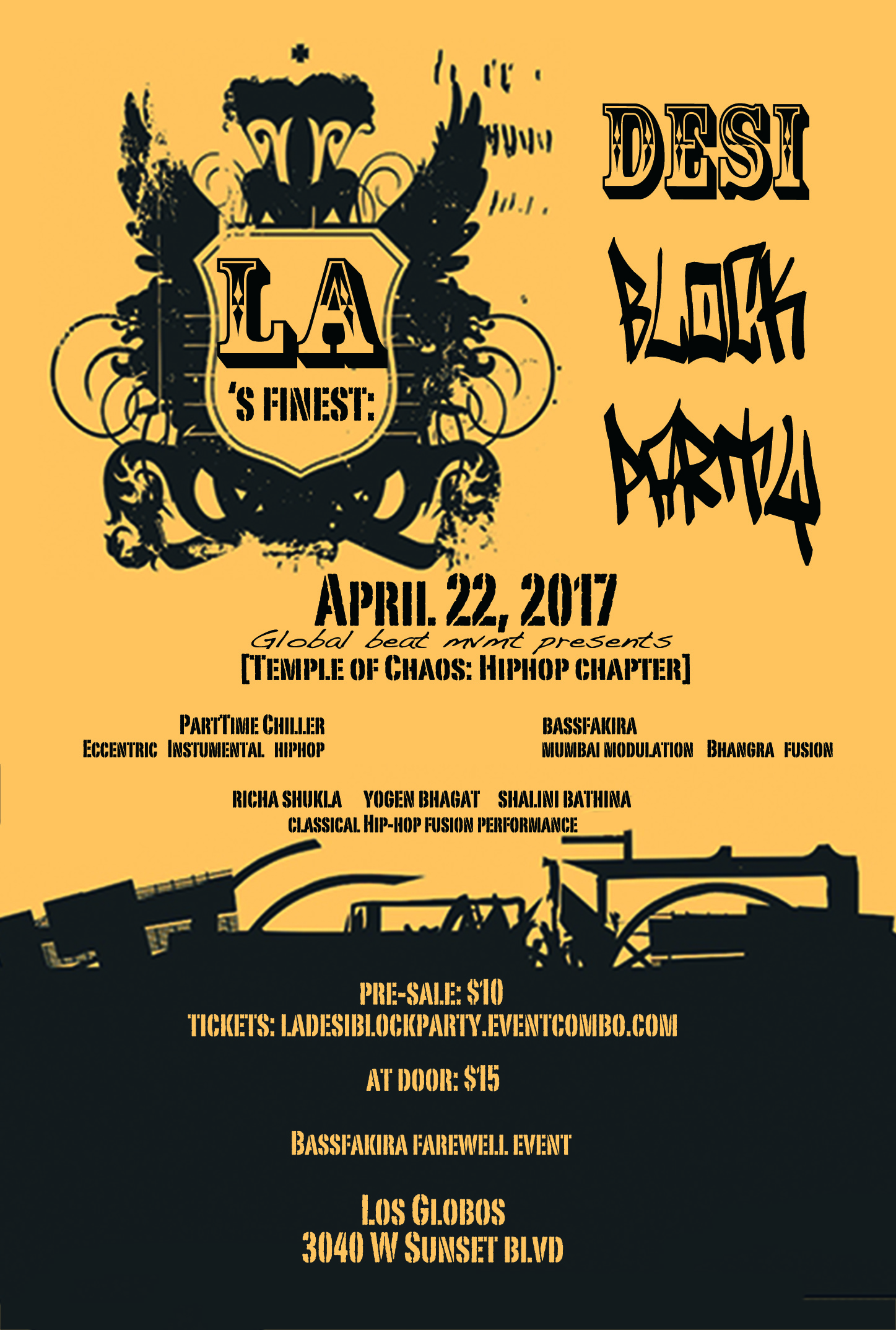 LA's Finest- DESI BLOCK PARTY