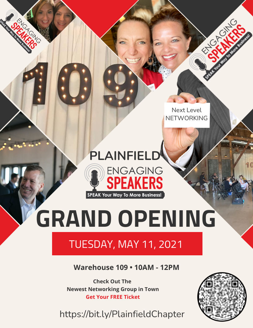 Engaging Speakers is Coming to Plainfield