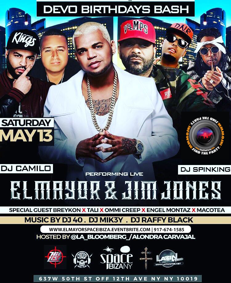 El Mayor Classico : Tali Goya : Jim Jones Rock Nation Live El Mayor Classico : Tali Goya : Jim Jones Rock Nation Live