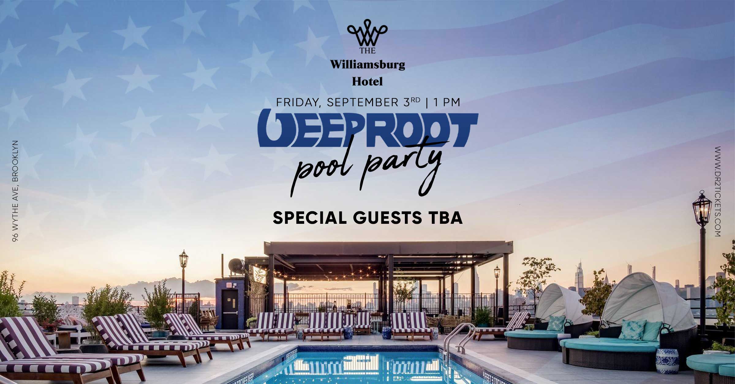 Deep Root Pool Party At The Williamsburg Rooftop