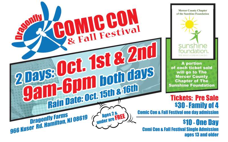 Dragonfly Comic Con & Fall Festival