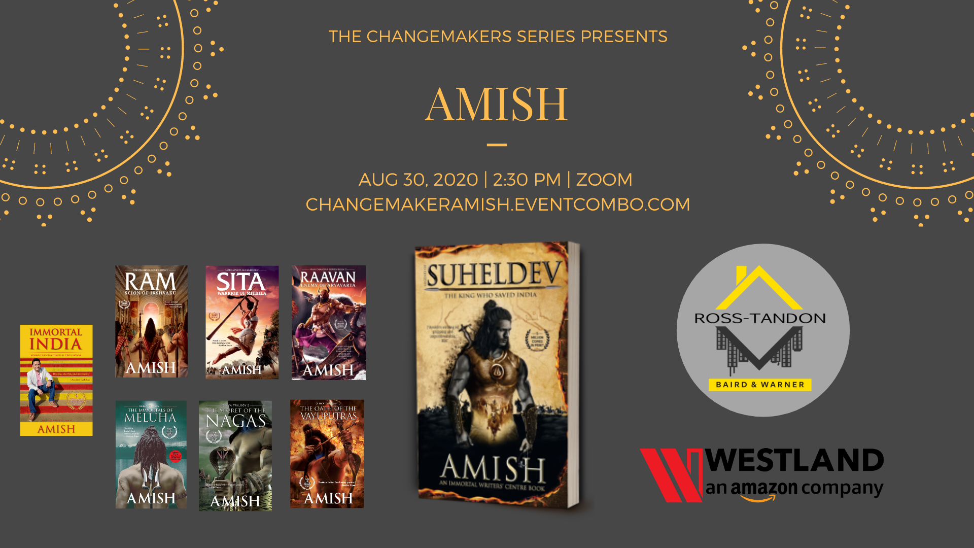 Changemakers Series: Author Amish Tripathi