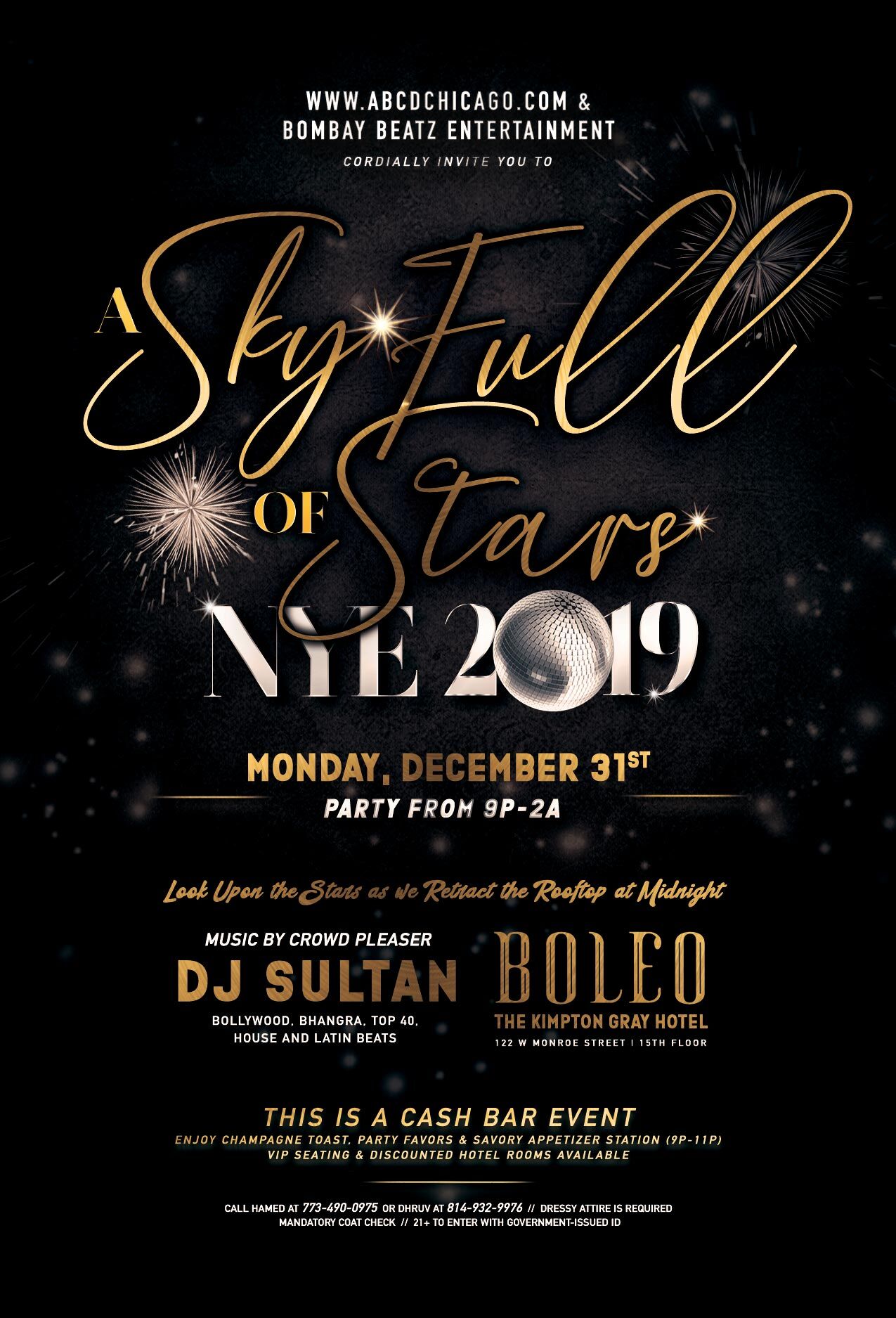 NYE 2019: A Sky Full of Stars NYE 2019: A Sky Full of Stars