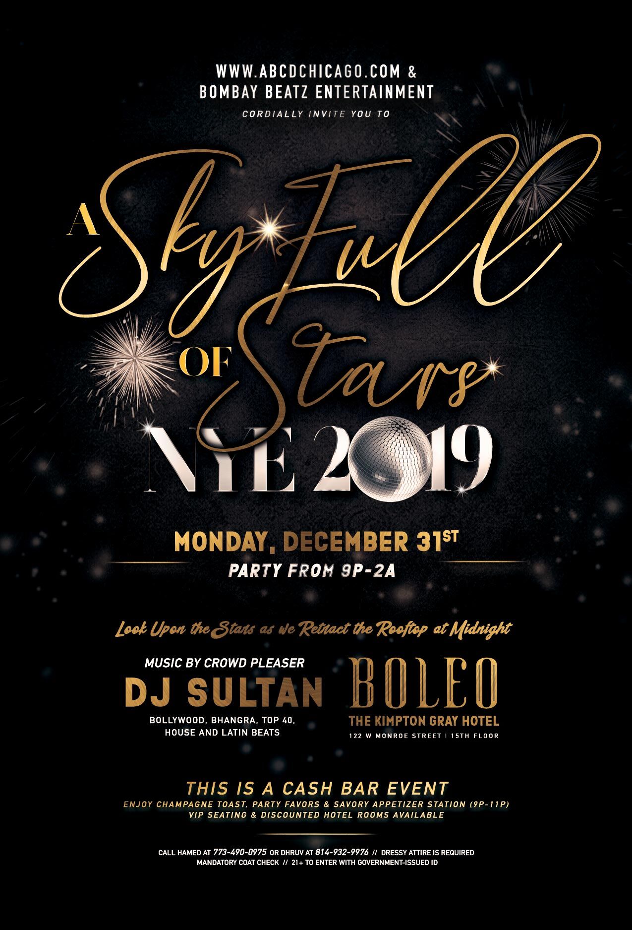 NYE 2019: A Sky Full of Stars