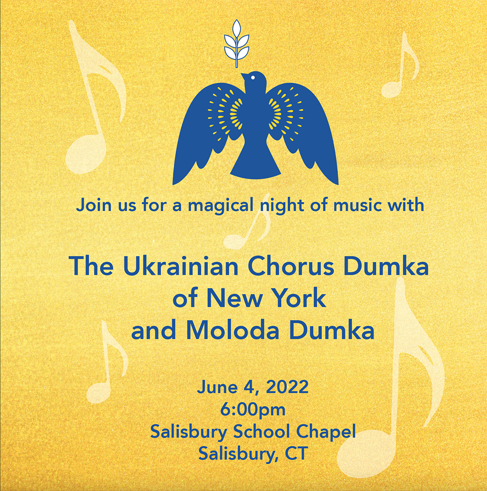 Concert of The Ukrainian Chorus of New York Dumka and Moloda Dumka - CANCELLED!!!