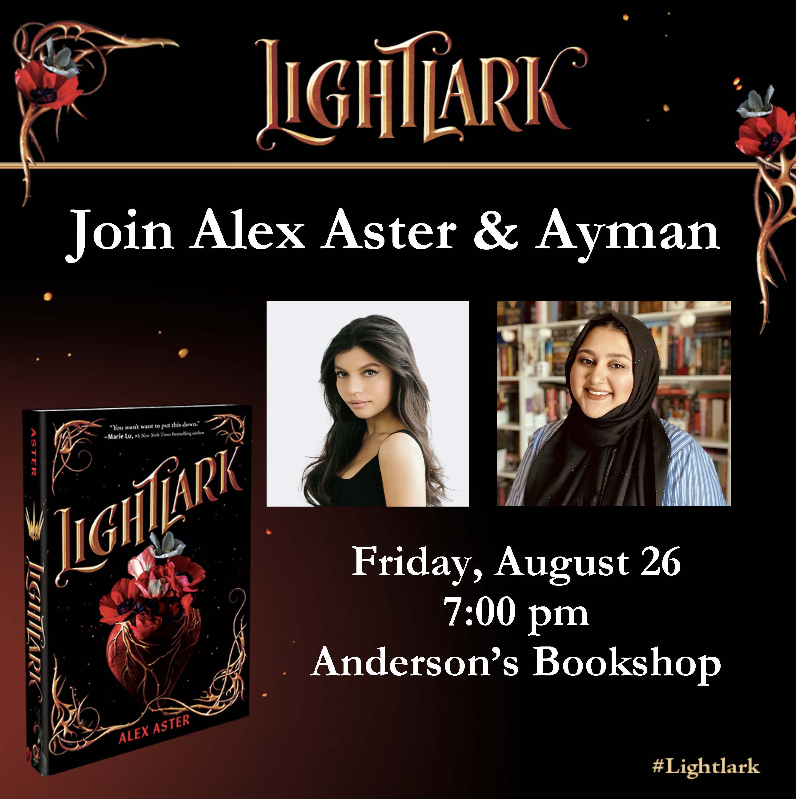 In-Person Event with Alex Aster/Lightlark