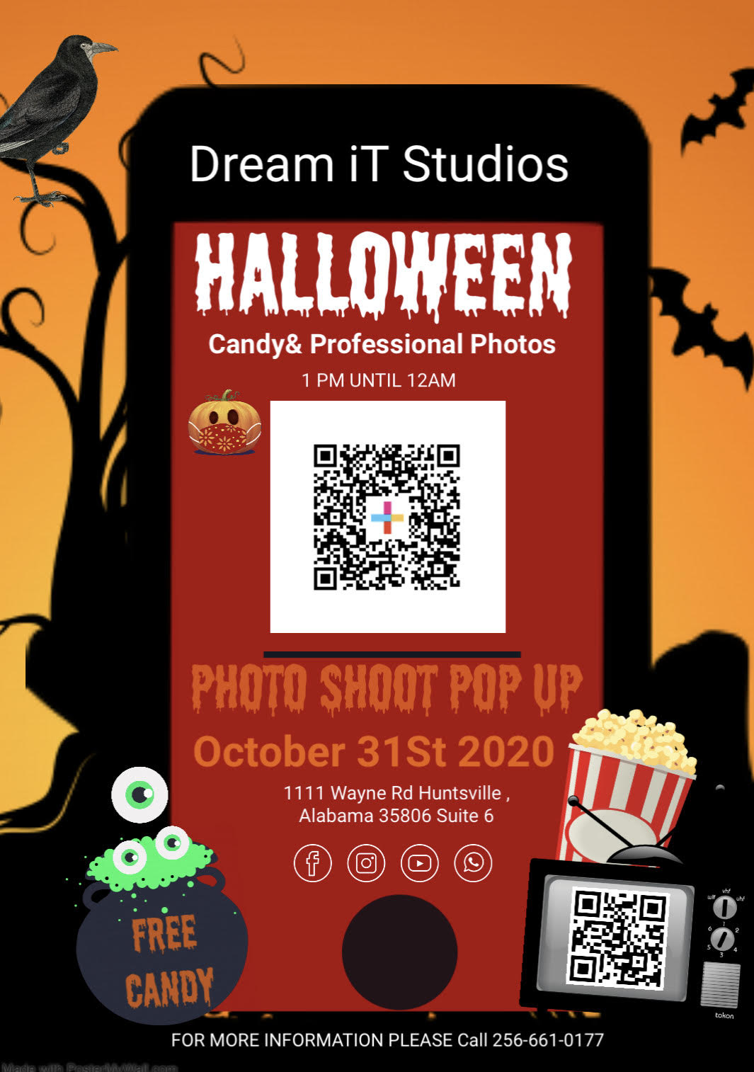 Halloween 🎃 Photo Shoot POP-up