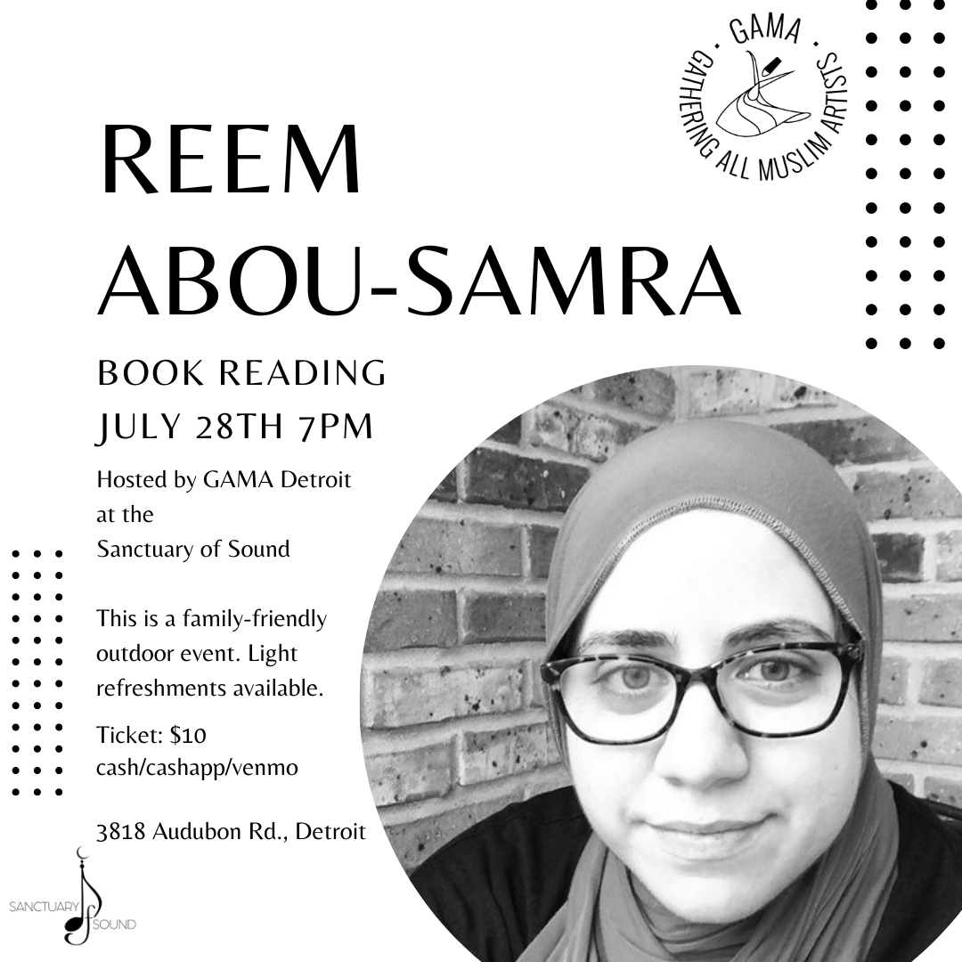 GAMA Presents: Reem Abou-samra Book Reading GAMA Presents: Reem Abou-samra Book Reading