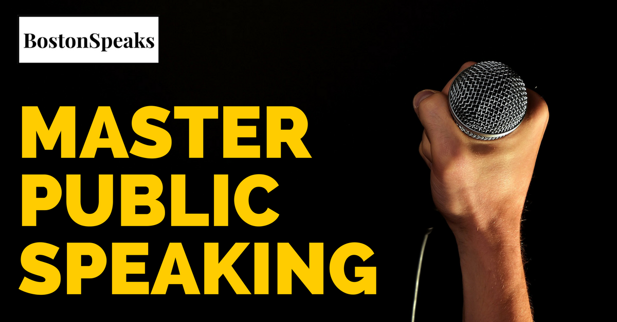 Master Public Speaking - 4 Week Intensive (July 8th - July 29th)