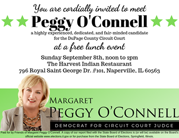 Meet and Greet with Circuit Court Candidate Margaret Peggy O'Connell