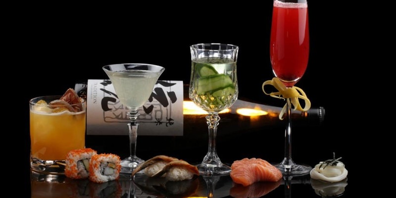 Wine Sake And Sushi Tasting Event