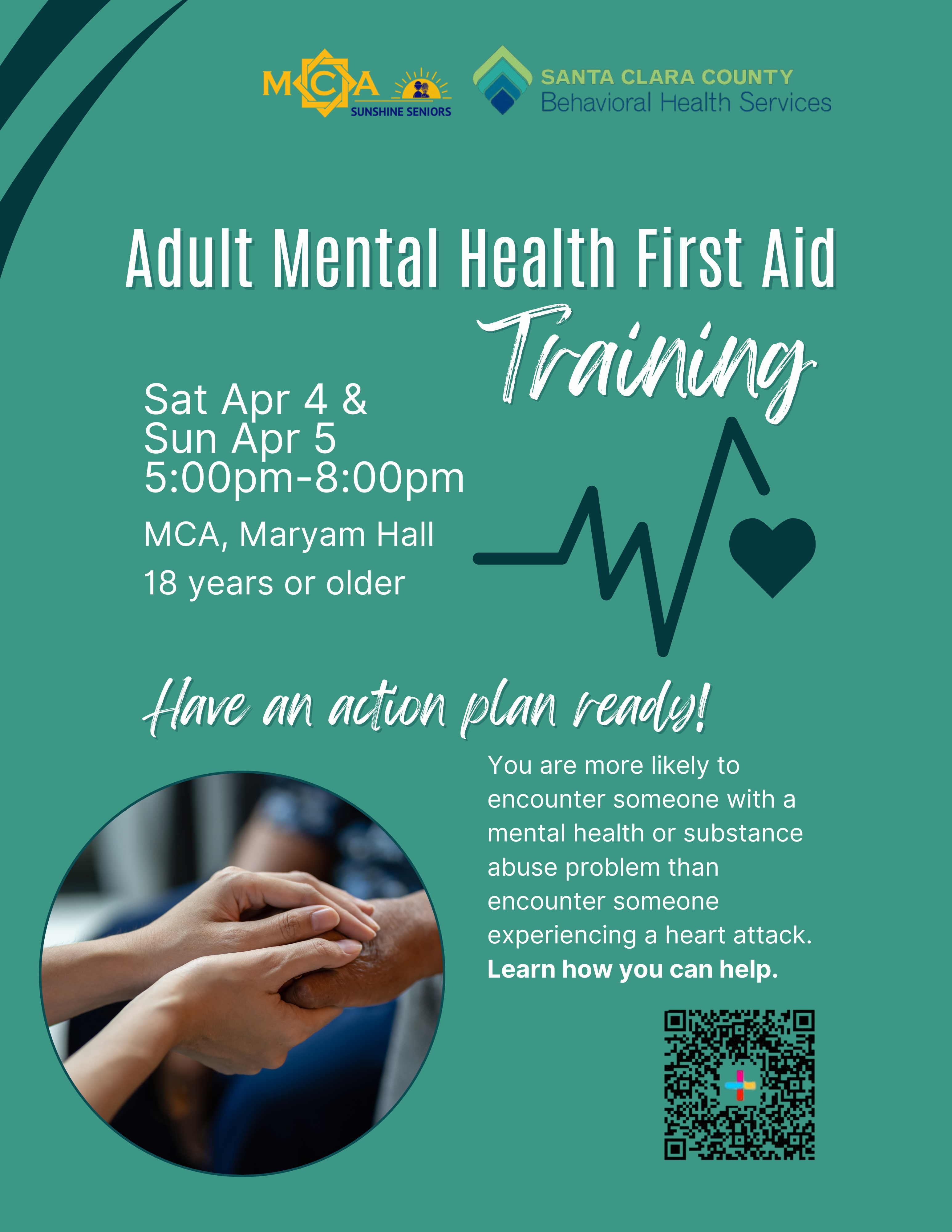 Adult Mental Health & First Aid Training
