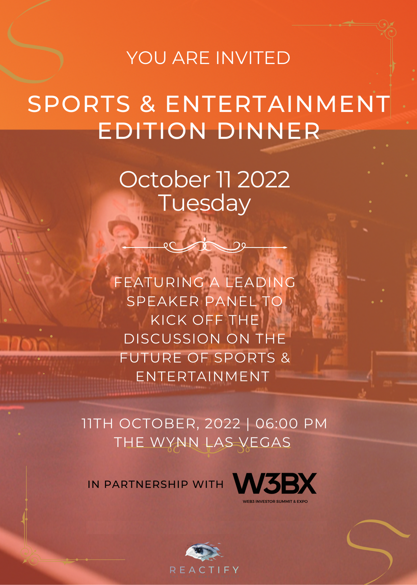 Alpha Dinner: The Sports & Entertainment Edition Panel 