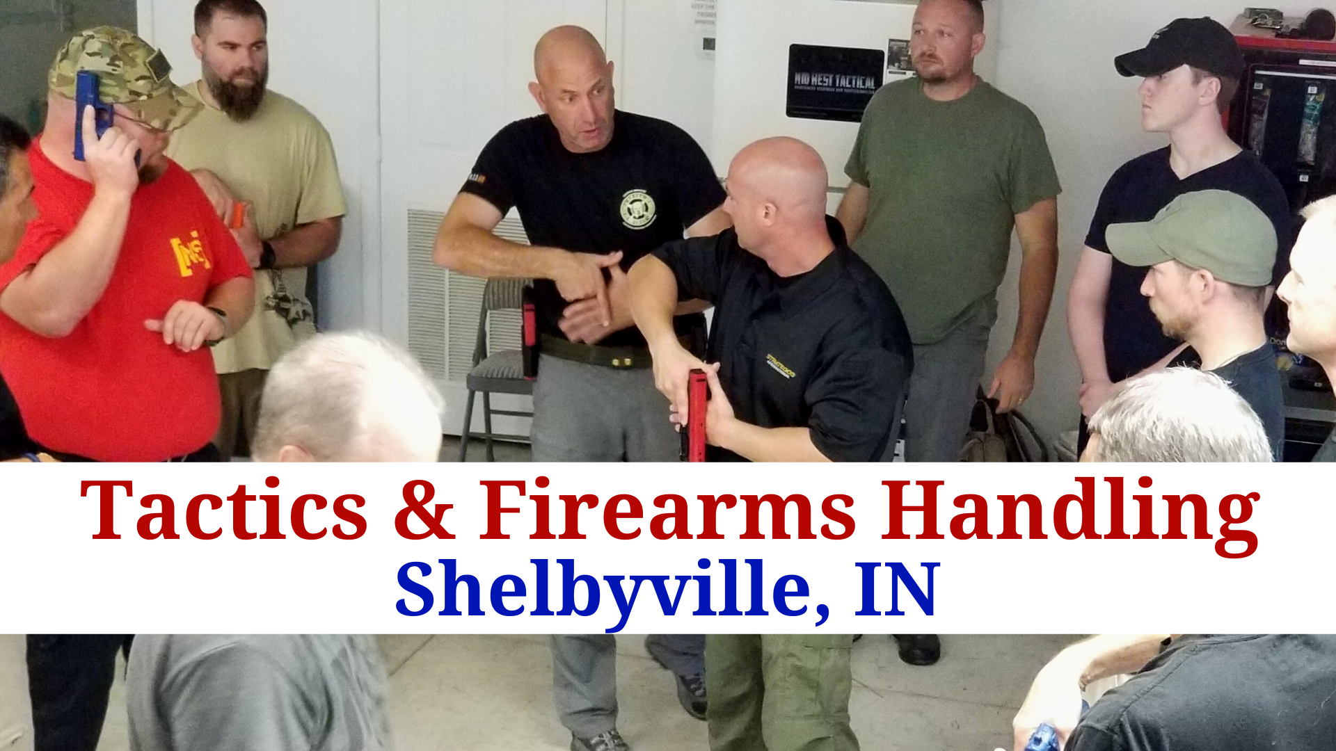 4 Hour Tactics and Firearms Handling- Shelbyville, IN