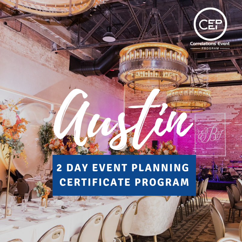 2-Day Austin Event Planning Certificate Program