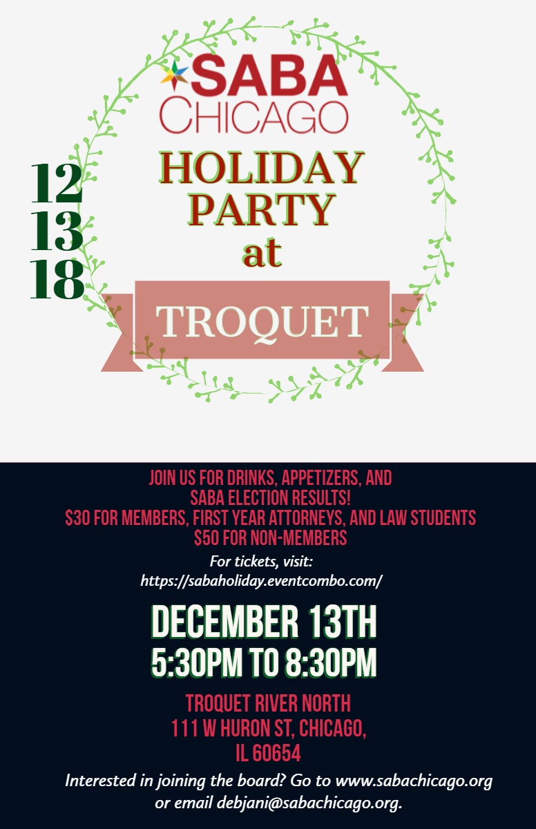 SABA Chicago Holiday Party