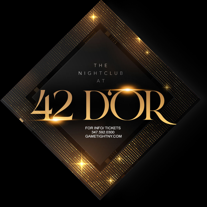 42 D'or NYC New Years Eve NYE 2022 42 D'or NYC New Years Eve NYE 2022
