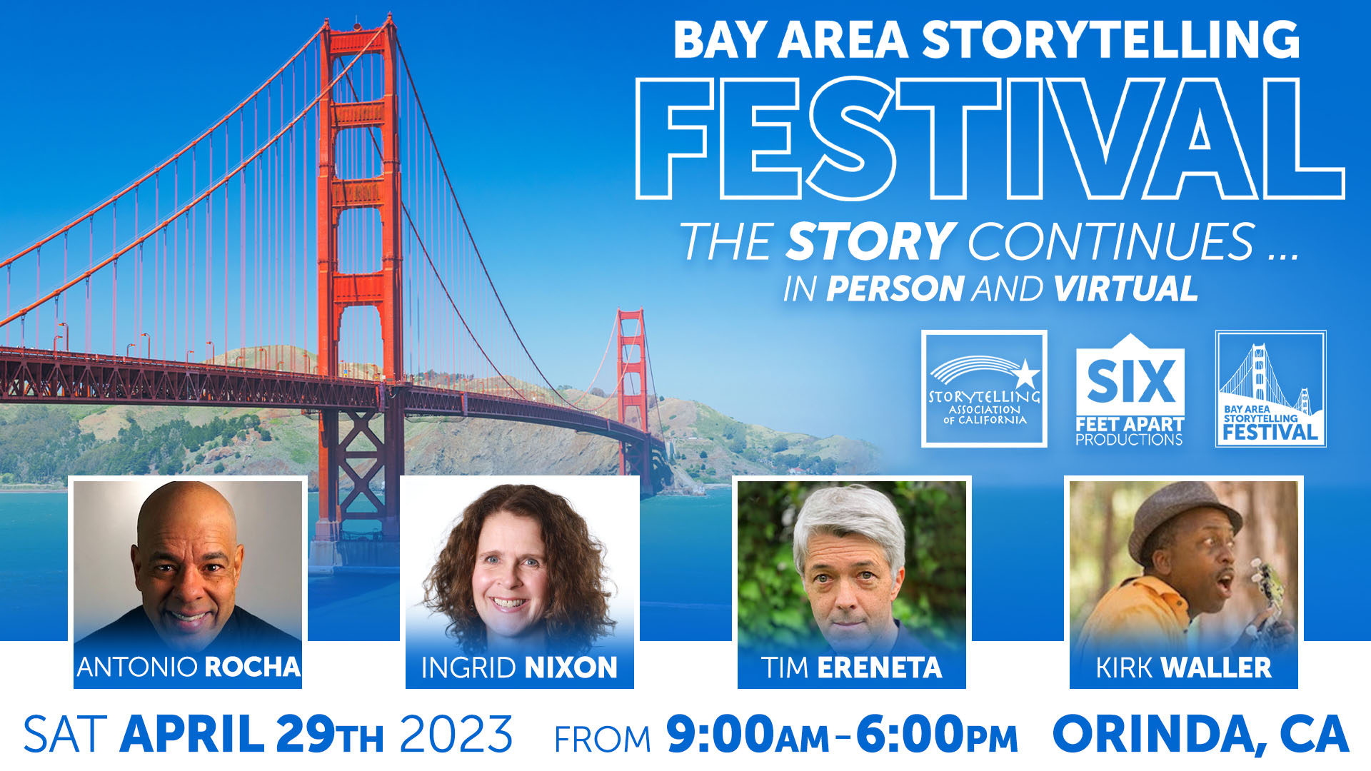 Bay Area Storytelling Festival 2023 Bay Area Storytelling Festival 2023