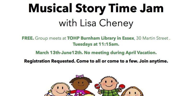 Musical Story Time Jam w/Lisa Cheney - ESSEX!