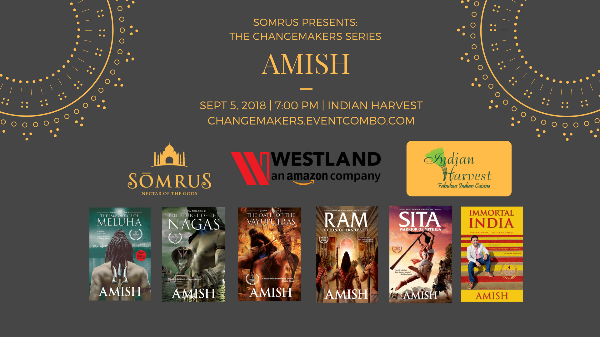 Changemakers Series: Author Amish Tripathi (Shiva Trilogy)