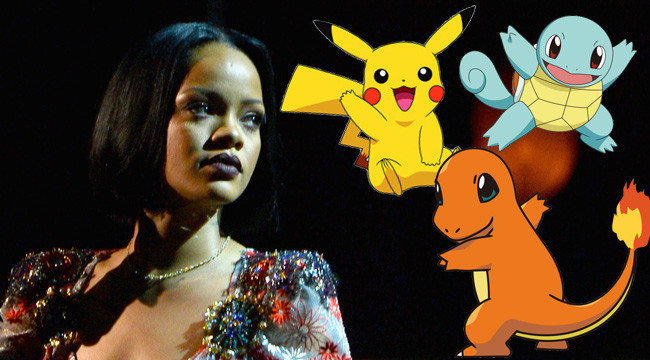 Rihanna says NO to Pokemon GO