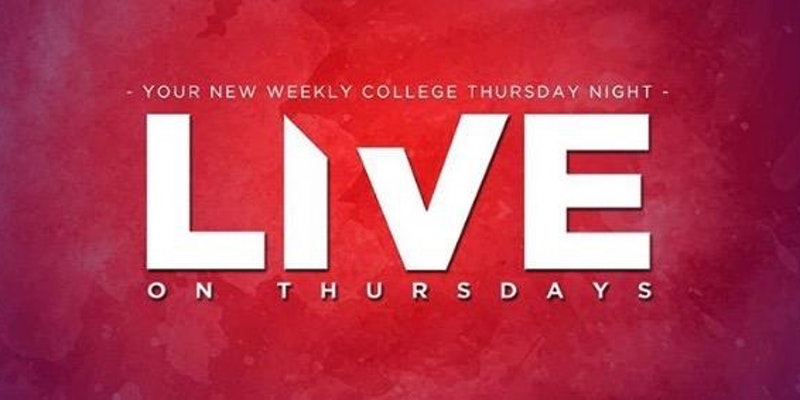 #LIVEonTHURSDAYS! presented by TRU SOCIETY