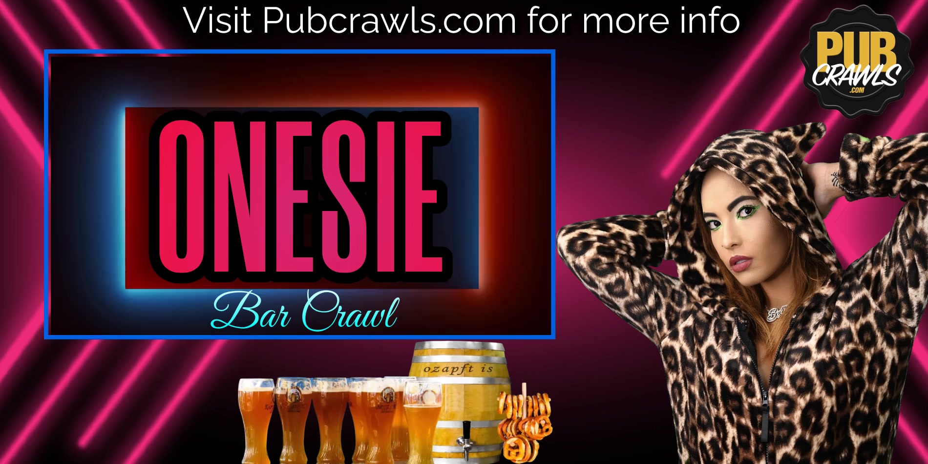 Official Dallas Onesie Bar Crawl