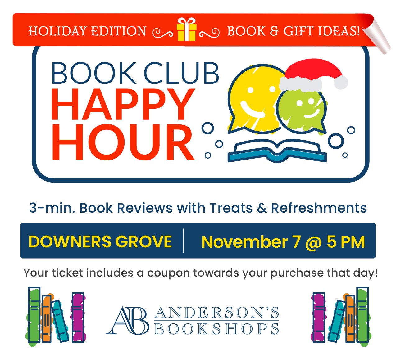 Book Club Happy Hour! (Downers Grove)