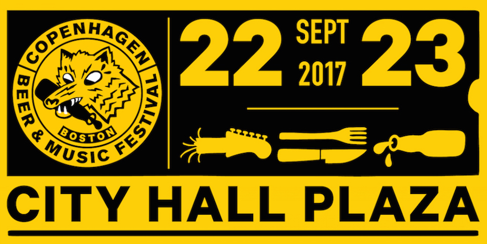 Copenhagen Beer Festival Boston - September 22 & 23, 2017