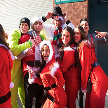 SantaCon Pub Crawl Denver