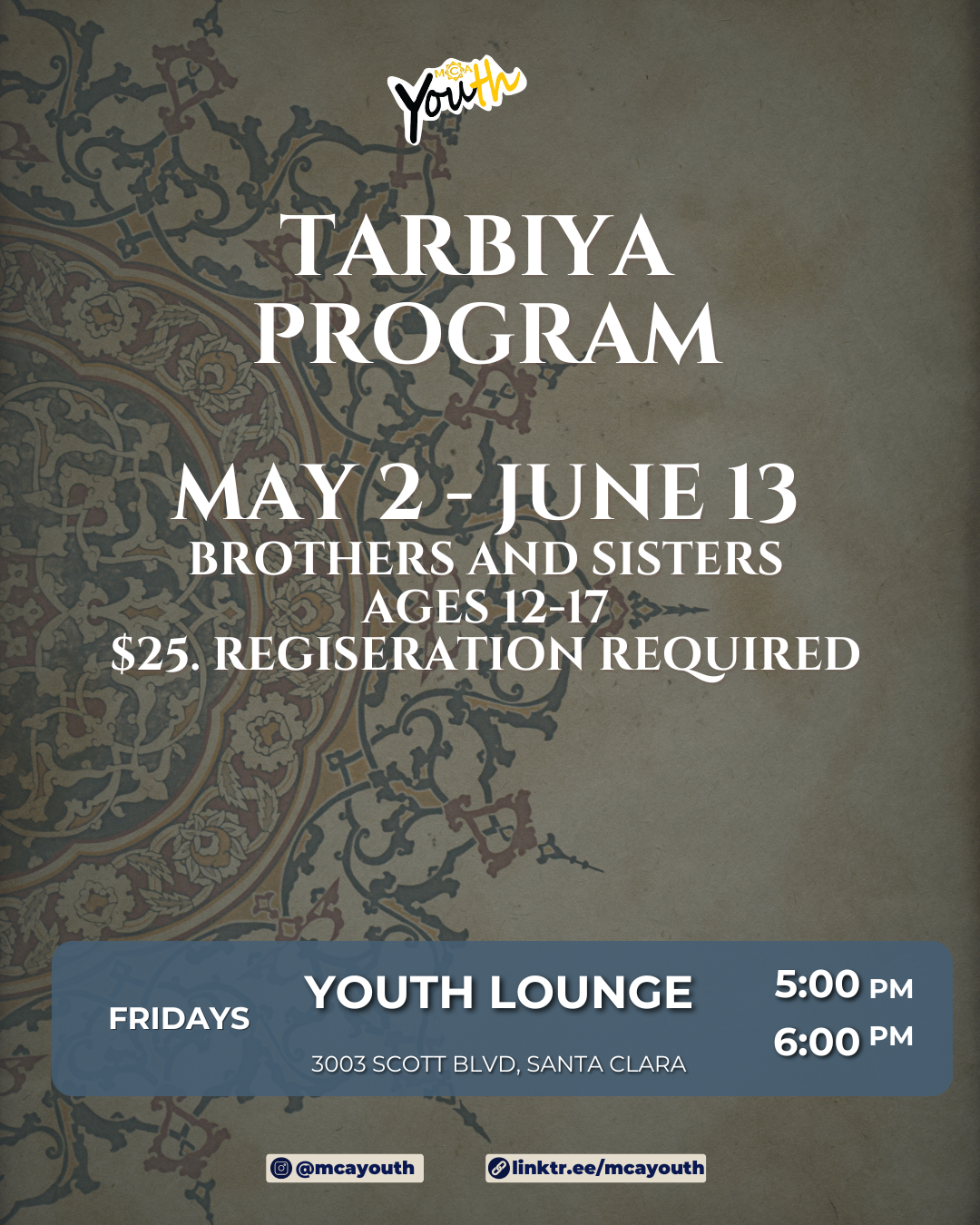 MCA Youth Tarbiya