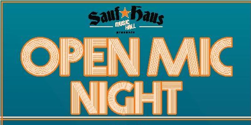 Sauf Haus Open Mic Night