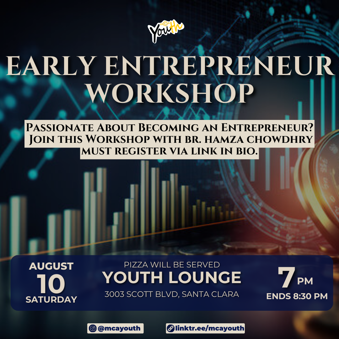 MCA Youth Young Entrepreneurs Workshop 