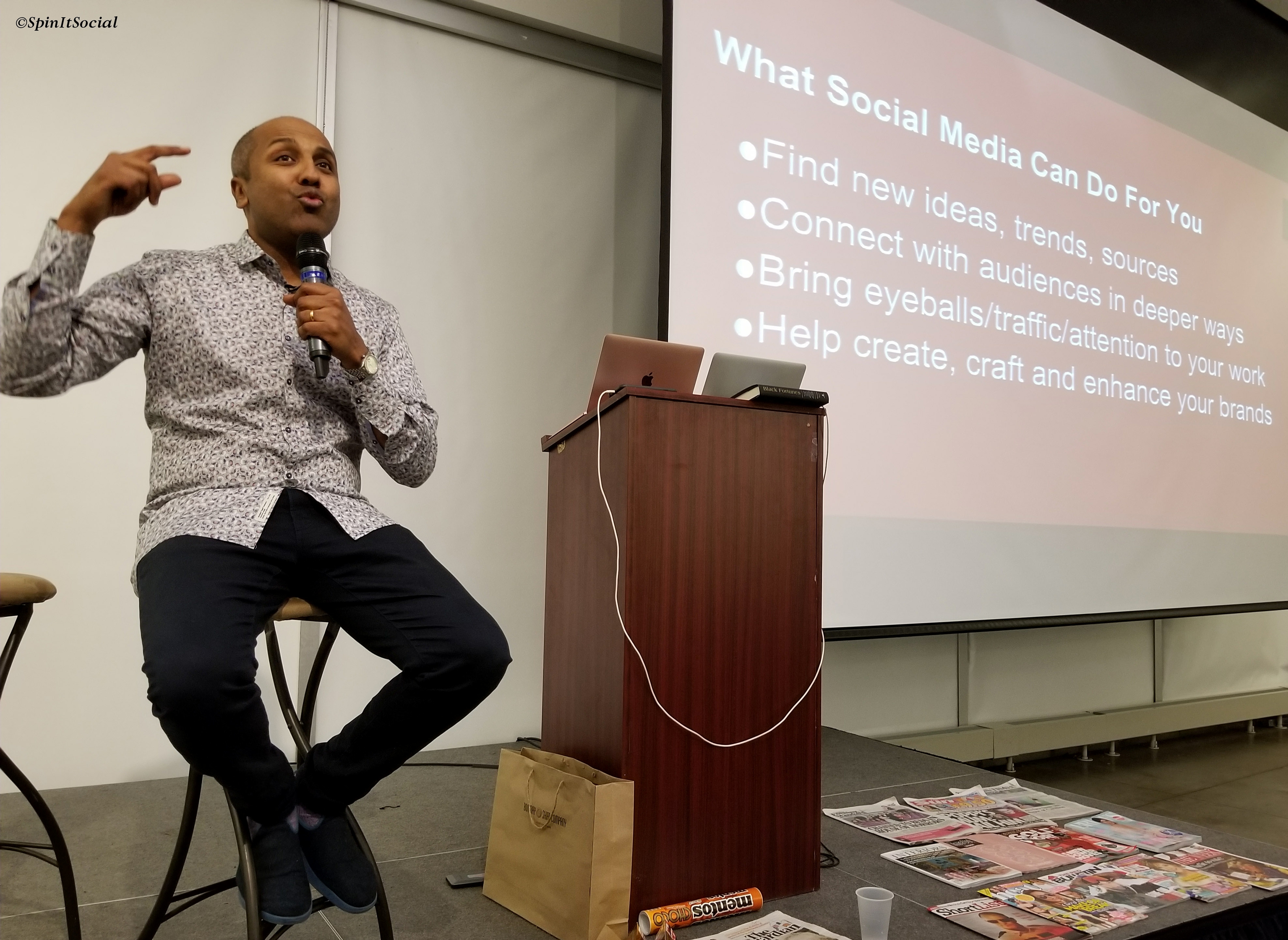 Sree's Social Media One-Night Stand - Poynter, St Pete, Florida