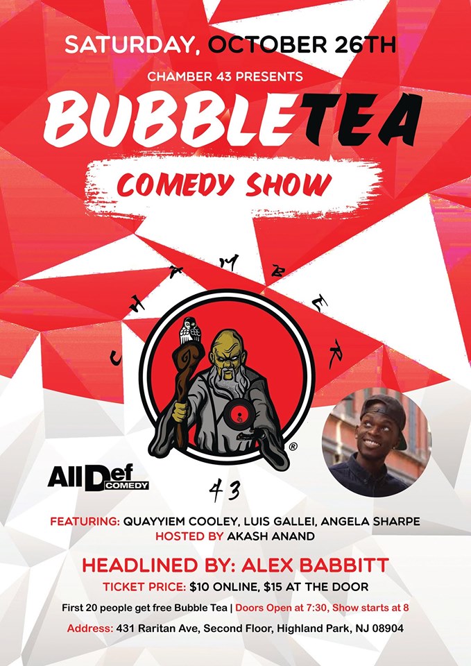 Bubble Tea Comedy Show: Headlined by Alex Babbitt